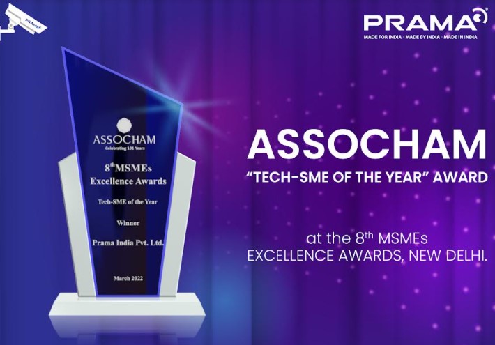 PRAMA India Wins ASSOCHAM’s ‘Tech-SME of the Year’ Award